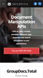 Mobile Screenshot of groupdocs.com